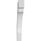 Ekena Millwork 4-in. W x 26-in. D x 32-in. H Merced Architectural Grade PVC Knee Brace BRCP04X26X32MRC - alternate 2